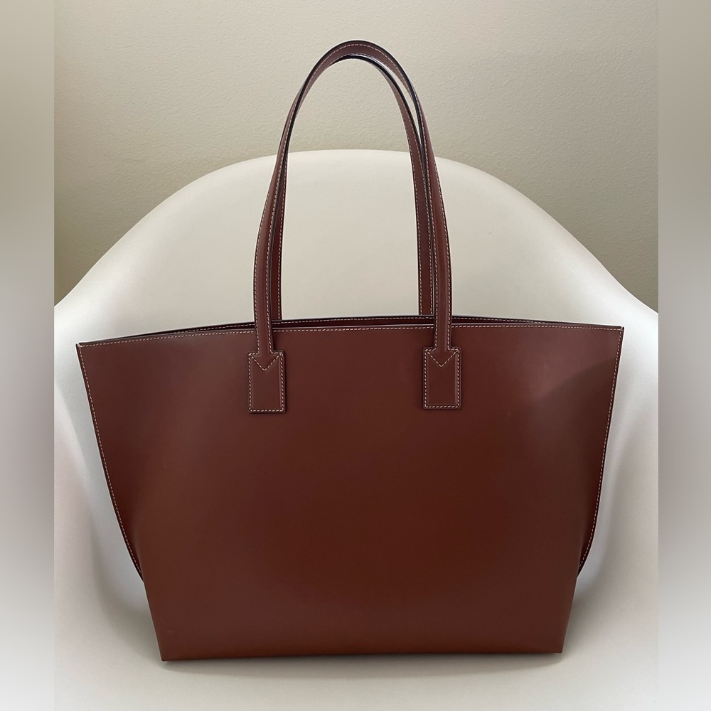 Burberry Medium Leather TB Monogram Tote Bag - Picture 11 of 11
